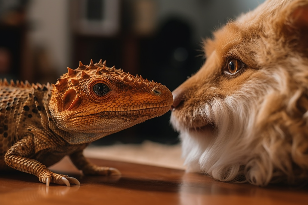 Bearded dragons with other pets