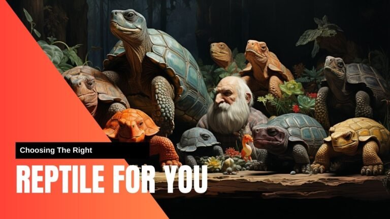 Choosing The Right Reptile For You Choosing The Right Reptile For You